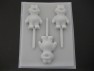 298sp Baby Cracker Monster Chocolate or Hard Candy Lollipop Mold  IMPROVED